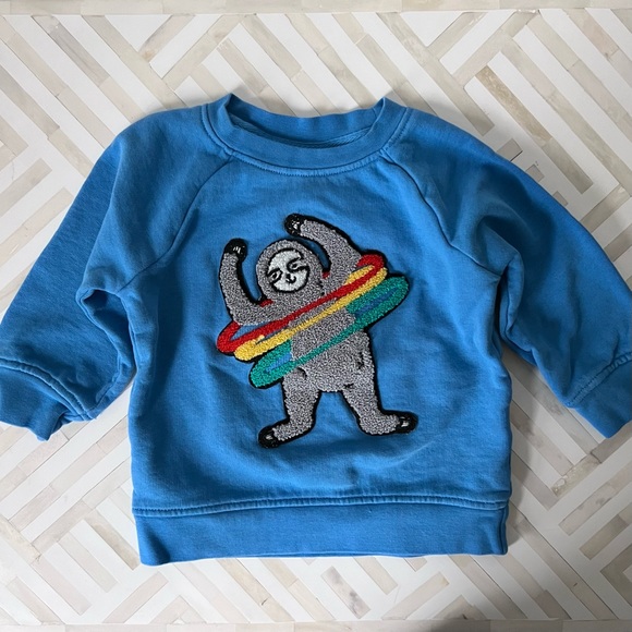 Hanna Andersson Other - HANNA ANDERSSON Sloth Sweatshirt, 18-24mo